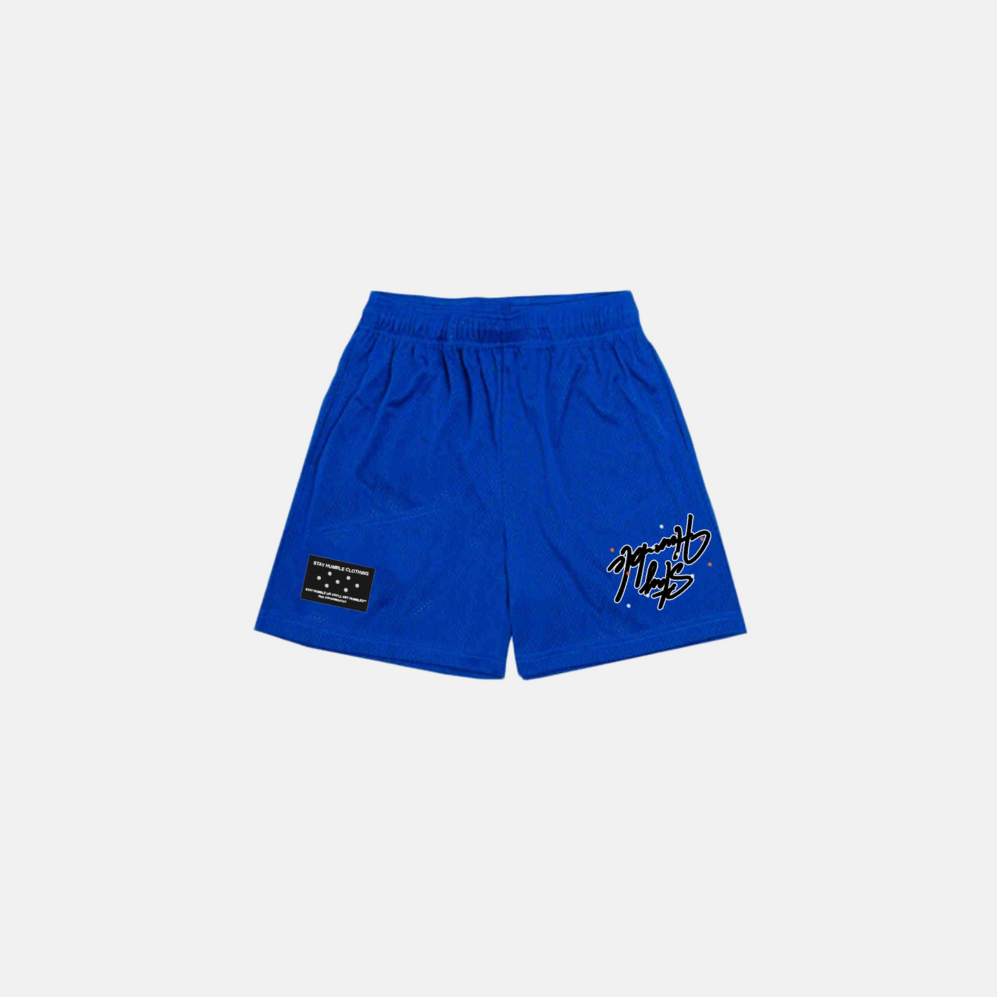 'REVERSE' MESH SHORTS - BLUE