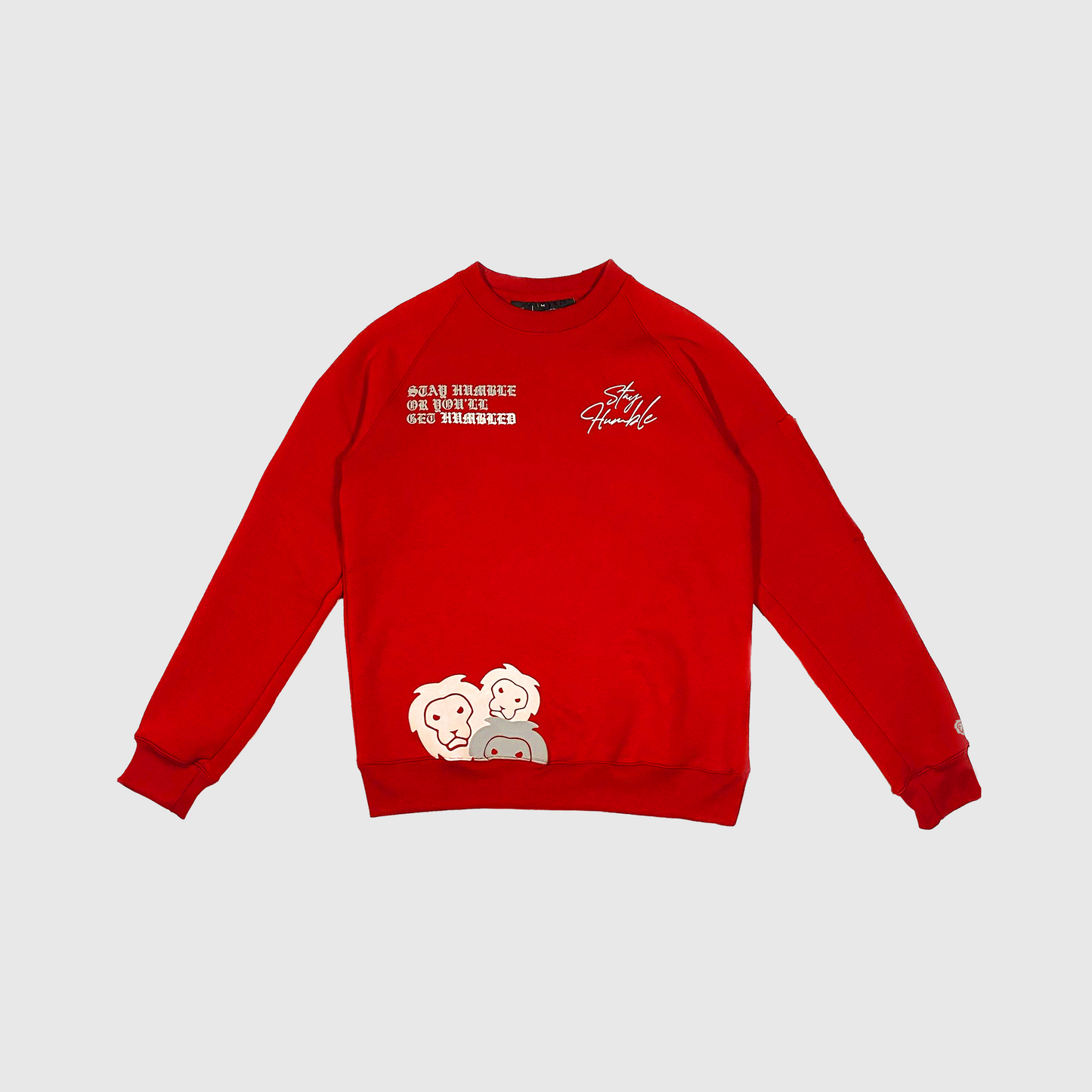 'TRIFECTA' SWEATSHIRT - RED