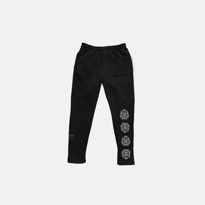 'BLURRY SCRIPT™' SWEATPANTS v2 - BLACK