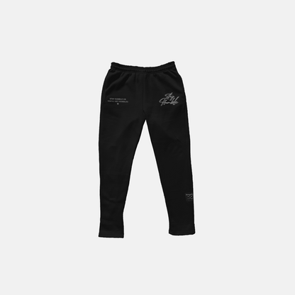 'BLURRY SCRIPT™' SWEATPANTS v2 - BLACK