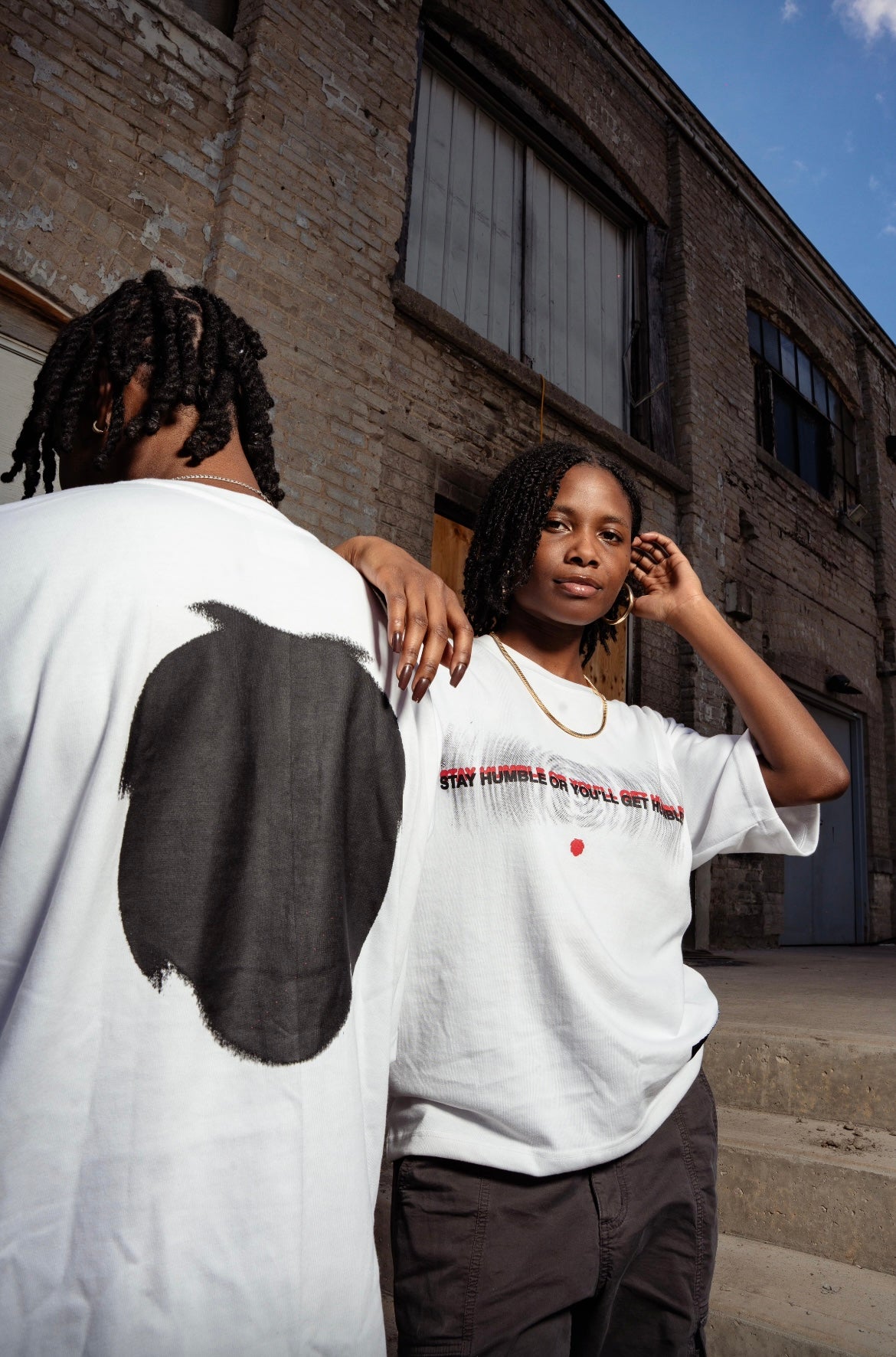 SLOGAN TEE - WHITE