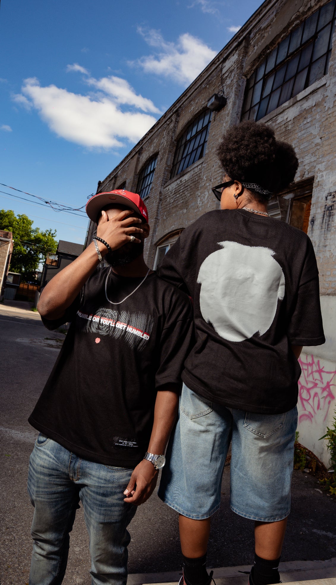 SLOGAN TEE - BLACK