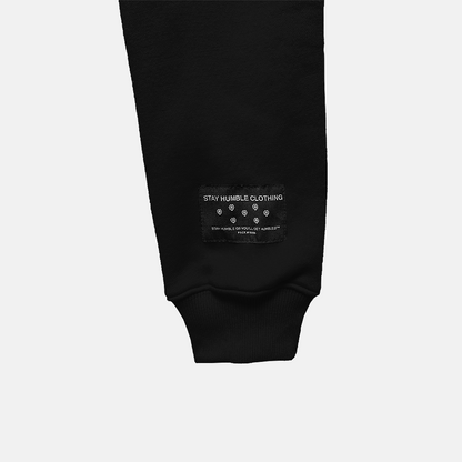 'BLURRY SCRIPT™' HOODIE v2 - BLACK