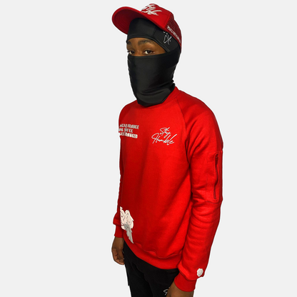 'TRIFECTA' SWEATSHIRT - RED