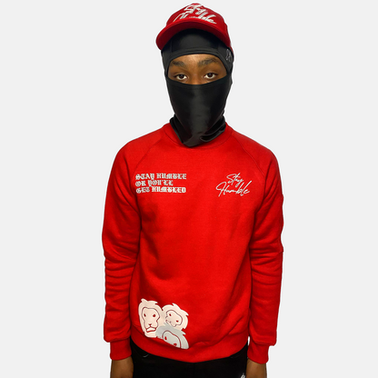 'TRIFECTA' SWEATSHIRT - RED
